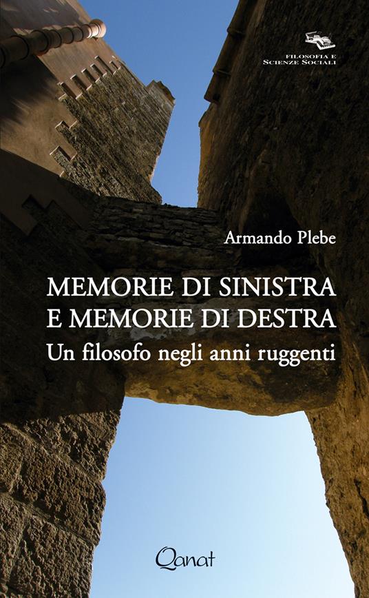 Memorie di sinistra e memorie di destra. Un filosofo negli anni ruggenti - Armando Plebe - copertina