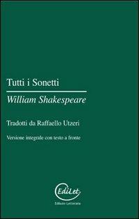 Tutti i sonetti - William Shakespeare - copertina