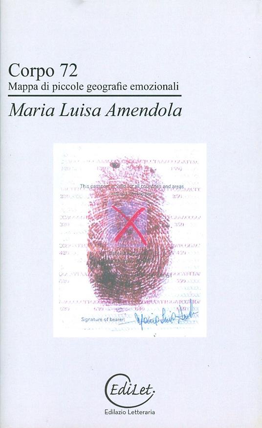 Corpo 72 - Maria Luisa Amendola - copertina
