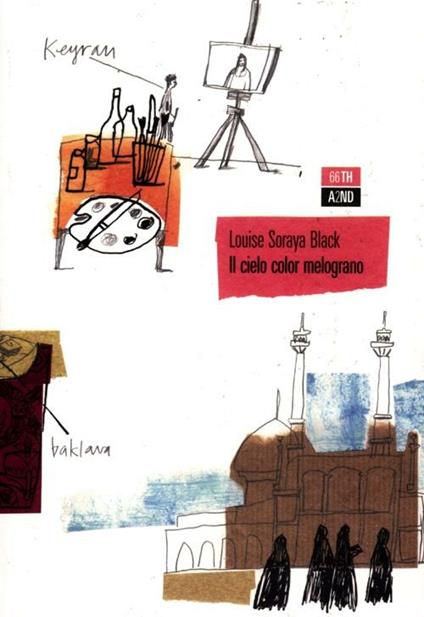 Il cielo color melograno - Louise S. Black - copertina