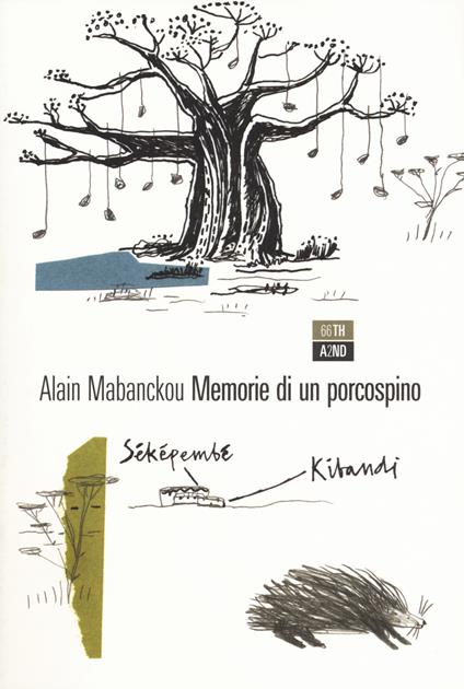 Memorie di un porcospino - Alain Mabanckou - copertina