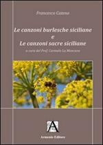 Le canzoni burlesche siciliane e le canzoni sacre siciliane