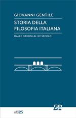 Storia della filosofia italiana dalle origini al XV secolo