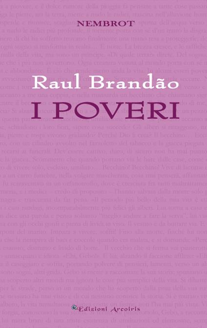 I poveri - Raul Brandão - copertina