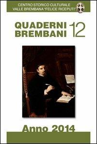 Quaderni brembani (2014). Vol. 12 - copertina