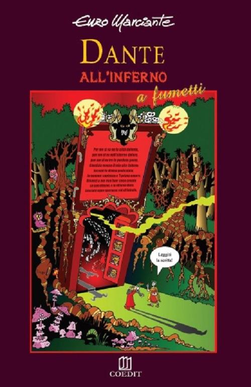Dante all'inferno a fumetti - Enzo Marciante - copertina