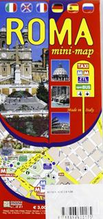 Roma. Mini guida. Mini map. Ediz. italiana e inglese
