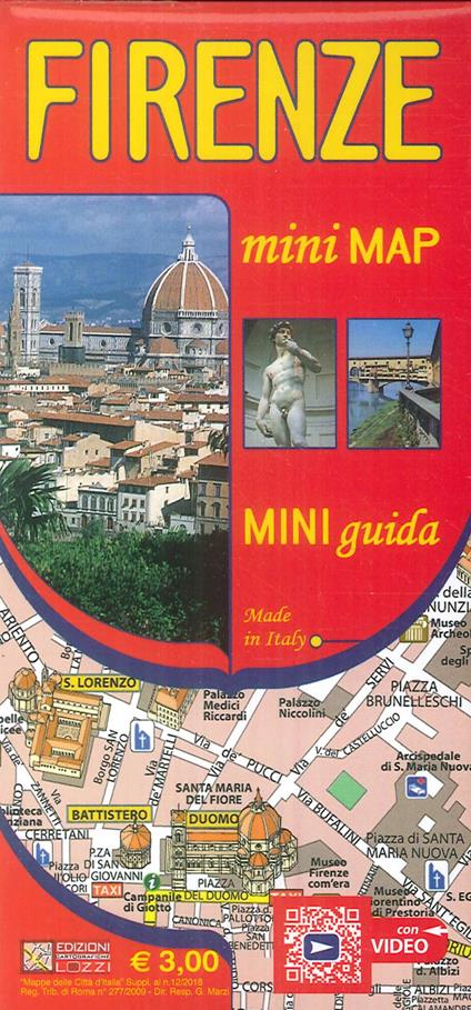 Firenze mini map. Ediz. italiana e inglese - copertina