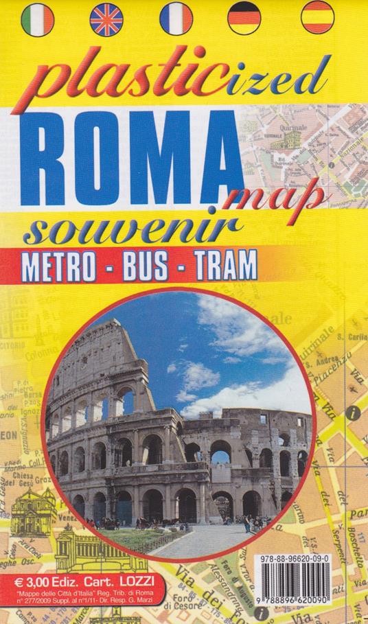 Pianta di Roma «Colosseo» - copertina