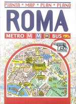 Roma. Mappa-Map-Plan-Plano