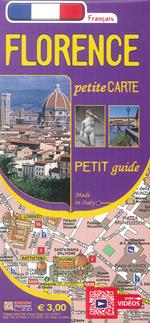 Pianta Firenze mini map. Ediz. francese