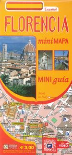 Pianta Firenze mini map. Ediz. spagnola