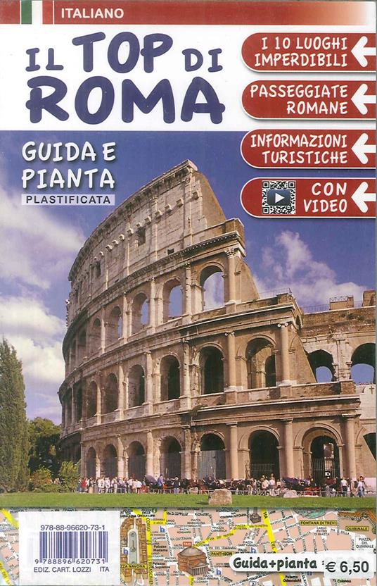 Il top di Roma. Con mappa - copertina