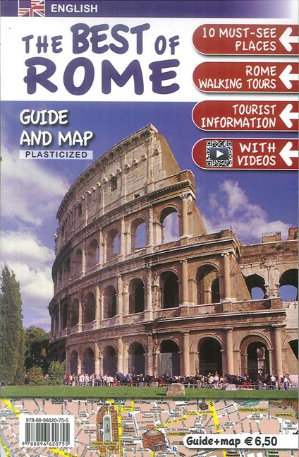 Il top di Roma. Con mappa. Ediz. inglese - copertina