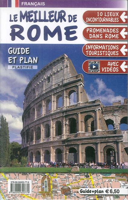 Le meilleur de Rome. Guide et plan. Con mappa - copertina