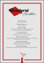 Quaderni di sabbia. Rivista di filosofia e politica (2011). Vol. 1