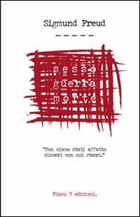 Sesso guerra morte - Sigmund Freud - copertina