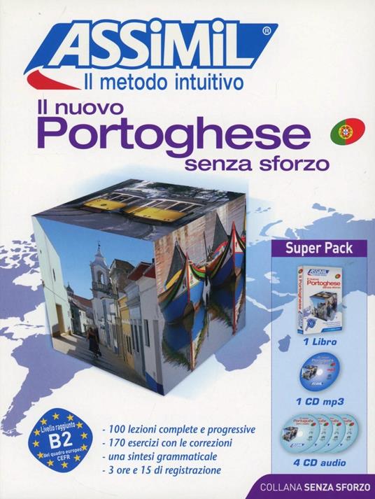 Il nuovo portoghese senza sforzo. Con 4 CD Audio. Con CD Audio formato MP3 - Irène Freire Nunes,José-Luis De Luna - copertina