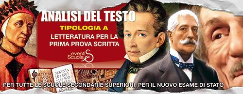 Analisi del testo. Tipologia A. Letteratura per la prima prova scritta della maturità. Per tutte le scuole secondarie superiori, per il nuovo esame di stato - copertina