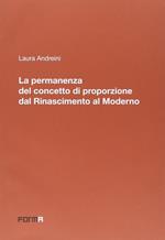 La permanenza del concetto di proporzione dal Rinascimento al moderno