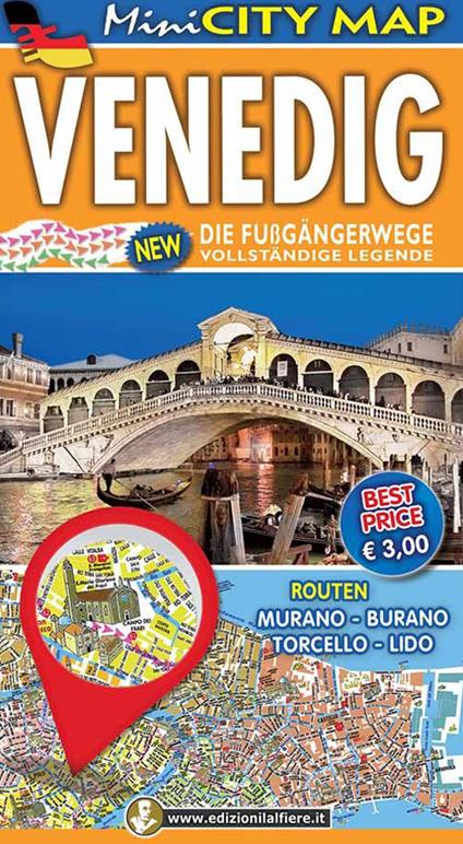 MiniMap Venezia. Ediz. tedesca e francese - copertina