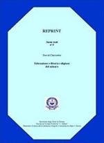 Educazione e libertà religiosa del minore