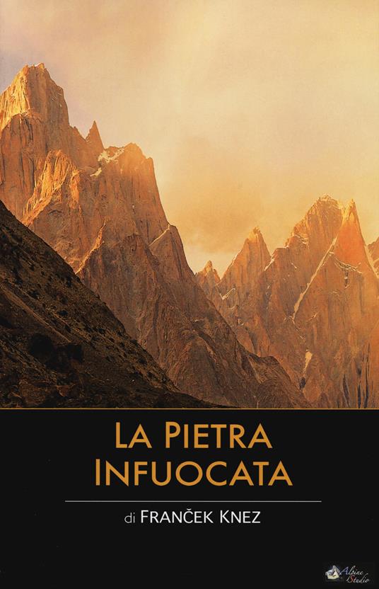 La pietra infuocata - Francek Knez - copertina