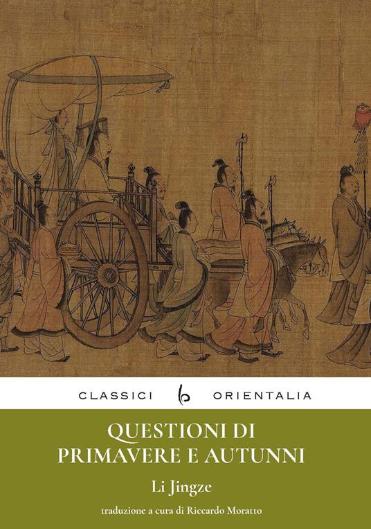 Questioni di primavere e autunni - Jingze Li - copertina