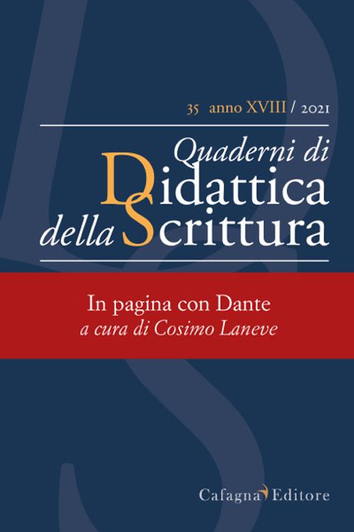 QdS. Quaderni di didattica della scrittura (2021). Vol. 35 - copertina