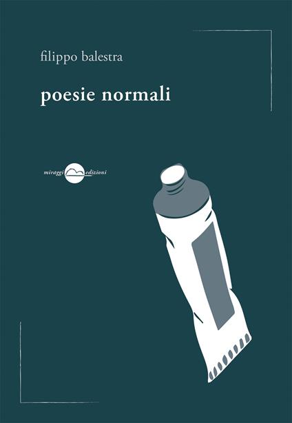 Poesie normali - Filippo Balestra - copertina