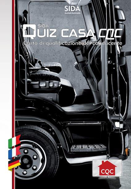 Quiz casa CQC. Carta di qualificazione del conducente - copertina