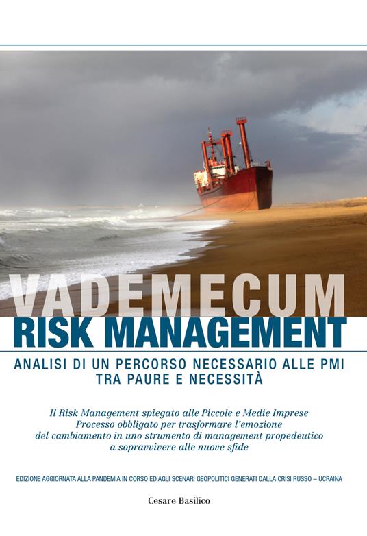 Vademecum risk management. Analisi di un percorso necessario alle PMI tra paure e necessità - Cesare Basilico - copertina