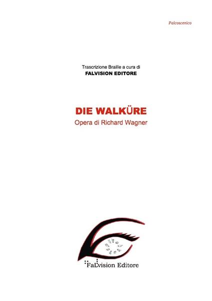 Die Walkure - W. Richard Wagner - copertina