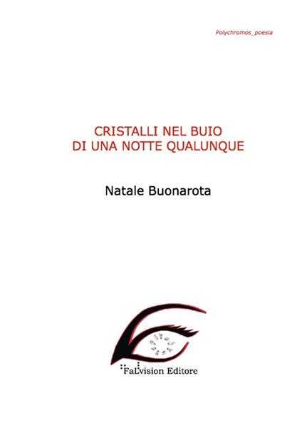 Cristalli nel buio di una notte qualunque. Ediz. in braille - Natale Buonarota - copertina