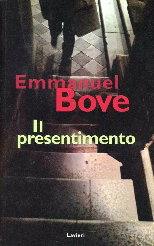 Il presentimento - Emmanuel Bove - copertina