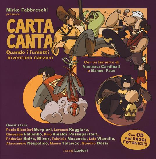 Carta canta. Quando i fumetti diventano canzoni - Mirko Fabbreschi - copertina