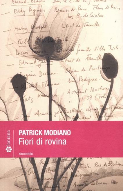 Fiori di rovina - Patrick Modiano - copertina