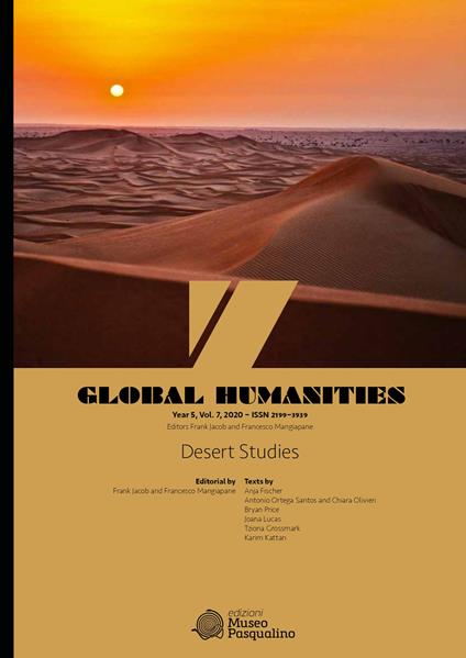 Global humanities (2020). Vol. 7: Desert studies - Frank Jacob,Francesco Mangiapane - copertina