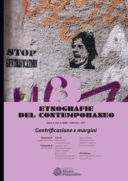 Etnografie del contemporaneo (2020). Vol. 3: Gentrificazione e margini - copertina