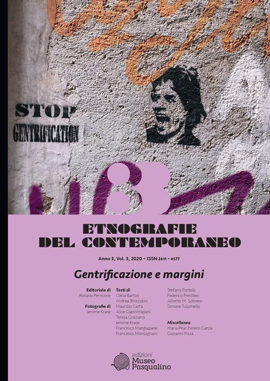 Etnografie del contemporaneo (2020). Vol. 3: Gentrificazione e margini - copertina