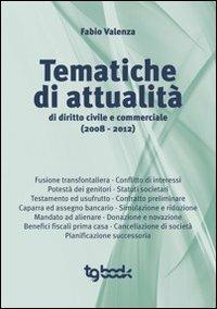 Tematiche di attualità - Fabio Valenza - copertina