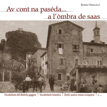 Av cont na paséda... a l'òmbra de saas - Renzo Marcacci - copertina