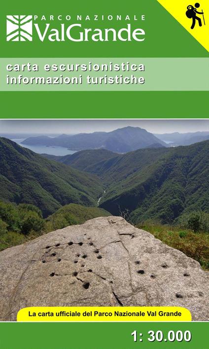 Carta escursionistica informazioni turistiche. La carta ufficiale del Parco Nazionale Val Grande 1:30.000. Ediz. italiana e inglese - copertina