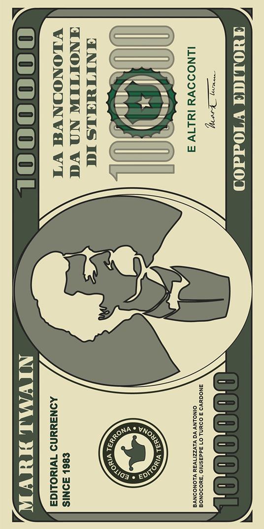 La banconota da un milione di sterline - Mark Twain - copertina