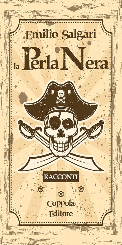 La perla nera - Emilio Salgari - copertina