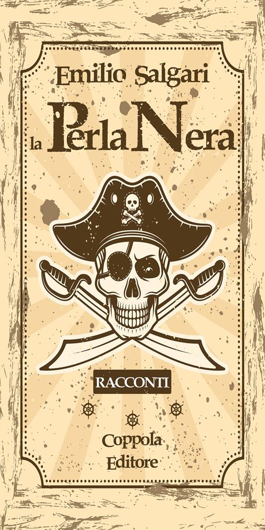La perla nera - Emilio Salgari - copertina