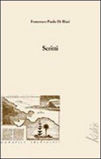 Scritti - Francesco P. Di Blasi - copertina