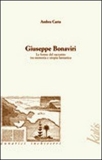 Giuseppe Bonaviri. Le forme del racconto tra memoria e utopia fantastica - Ambra Carta - copertina