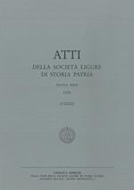 Atti della Società Ligure di Storia Patria. N.S. (2018). Vol. 131