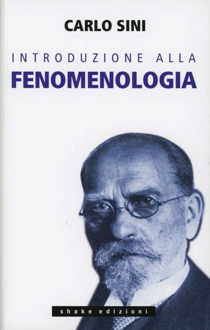 Introduzione alla fenomenologia - Carlo Sini - copertina